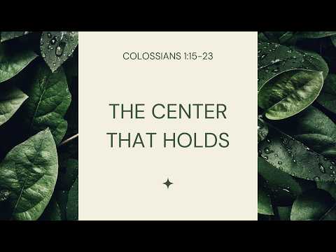 Thumbnail for The Center That Holds