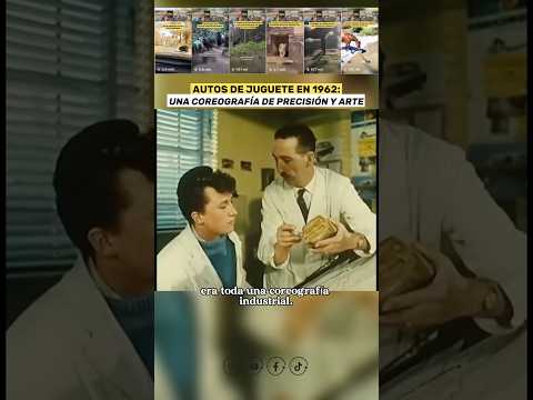 Así se Fabricaban en 1962 los Autos de Juguete 🤯