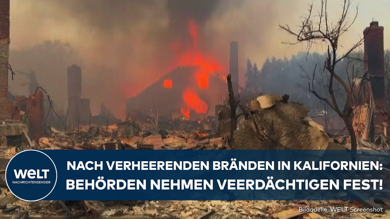 BRAND IN KALIFORNIEN: Mann nach verheerendem Feuer in Los Angeles festgenommen – zwölf Tote!