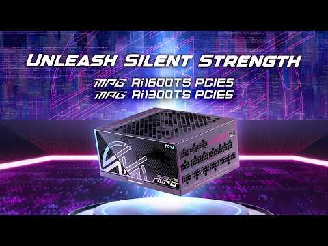 MSI MPG Ai TS PCIE5 - Unleash Silent Strength | Power Supply | MSI