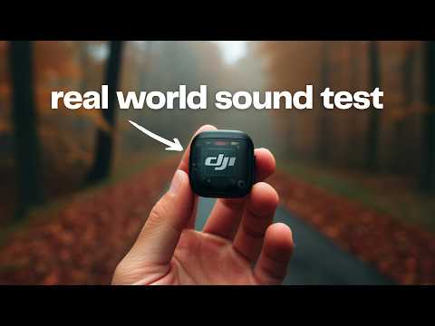 DJI Mic 3 audio test