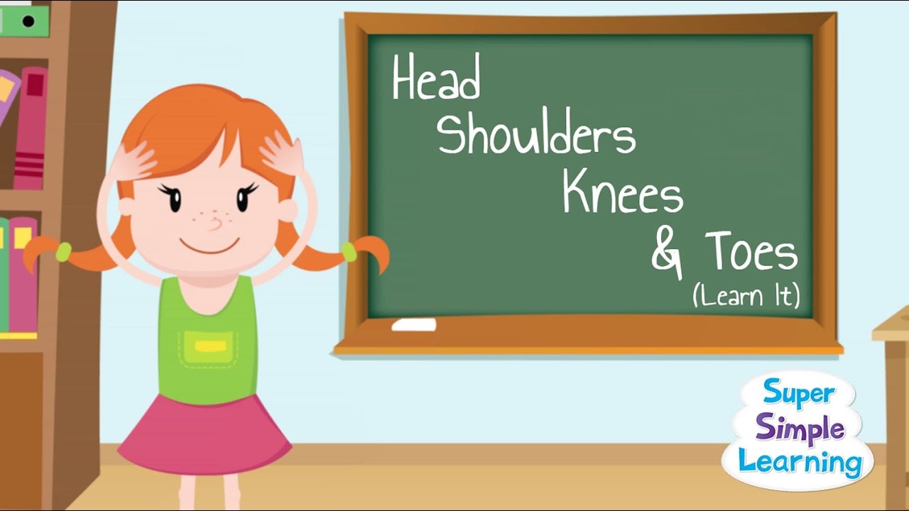 Head shoulders knees toes learn it youtube