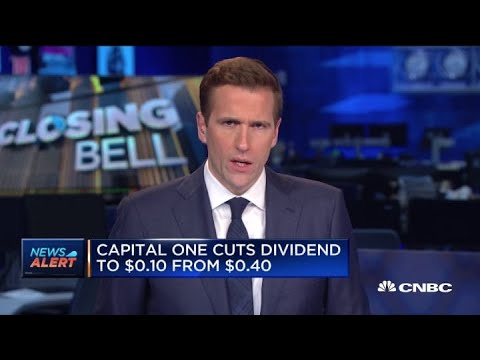 Capital One cuts its dividend to alt=