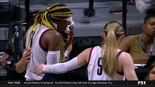 🫣 INTENTIONAL Foul, Edwards WHACKED In The Face In Big East Tournament, UConn Huskies vs Providence