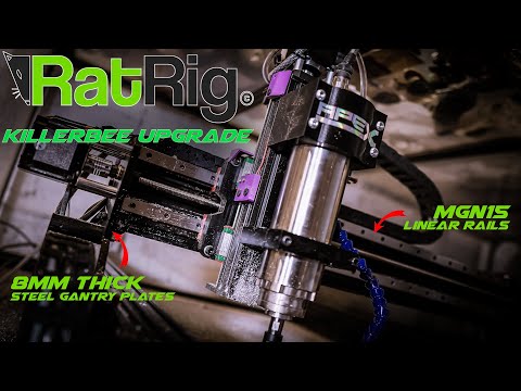 KILLER upgrade for the workbee CNC! (RatRig Linear rails!)