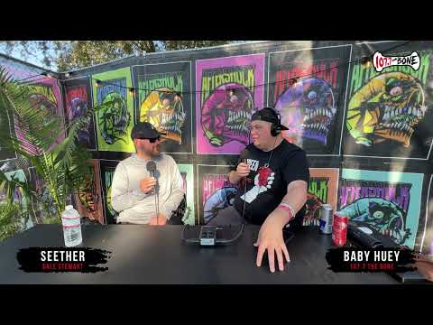 Seether Talks Struggles, Rumors & Rock Life Backstage at Aftershock with Baby Huey