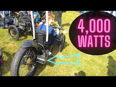 Bowhead Adaptive Electric Trikes - 4,000 watts anyone can ride