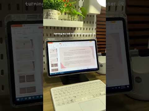 Mode PC di Huawei Matepad SE 11 #huawei #huaweimatepad