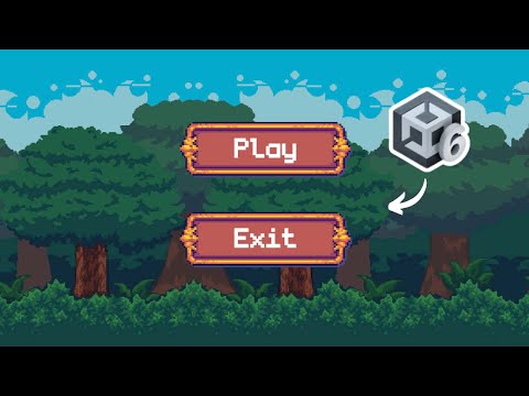 How to Make Buttons, Menu in Unity 6 with C# | Buttons in Unity