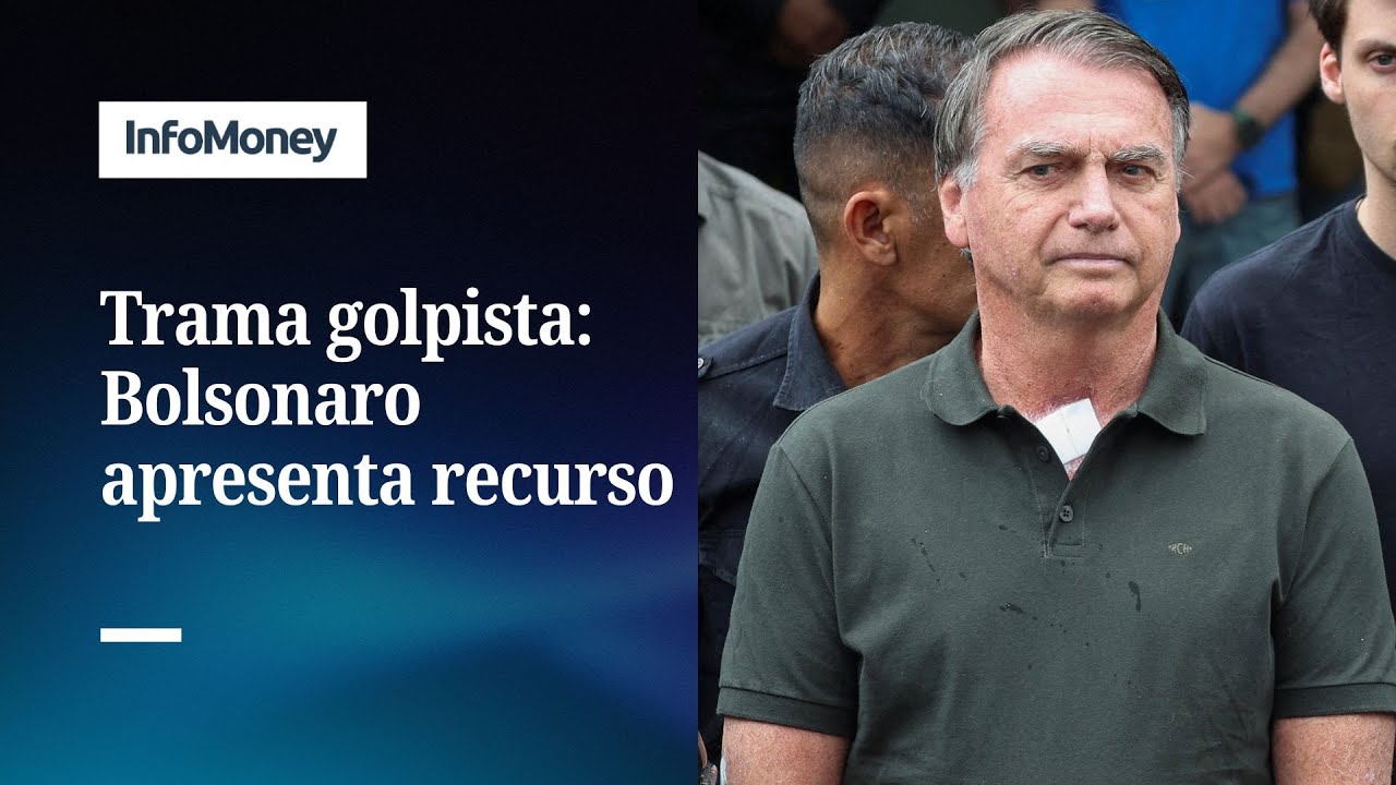 Trama golpista: Bolsonaro e mais 6 recorrem da condenação no STF | InfoMoney News