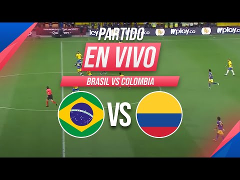 🔴 BRASIL VS COLOMBIA EN VIVO por las ELIMINATORIAS 2026 FECHA 13 | Líbero