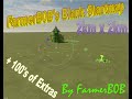 FarmerB0B's 2x Blank StartMap for FS22 v1.0.0.0