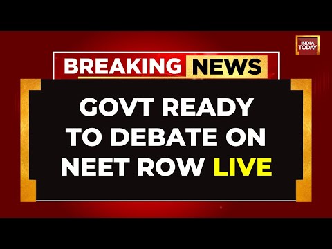 LIVE | Rahul Gandhi Raises NEET Issue In Parliament | Govt Ready To Debate On NEET Row | India Today