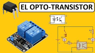 Opto-Transistor, El PC817, un Componente muy Usado en la Fuentes Conmutadas. What is a Optocoupler?