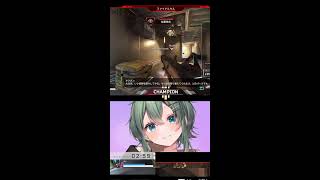 【APEX】 シーズン26  チャンネル登録者数10万人めざしてます！！ソロランク　キーマウ勢　マスターいけるかな？!　#shorts #a