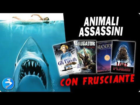 @FedericoFrusciante Maratona ANIMALI KILLER nei Film Horror: Da Lo Squalo a Gli Uccelli