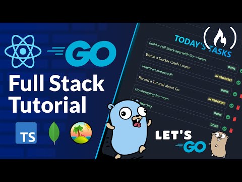 Go and React Full Stack App – Go Tutorial for Node Developers