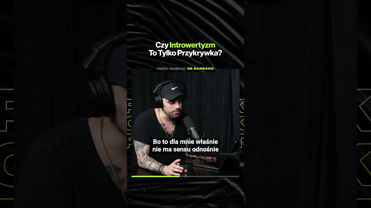 Czy Introwertyzm To Tylko Przykrywka? – ft. prof. Bogdan de Barbaro