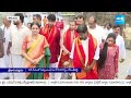 CM Revanth Reddy Comments on CM YS Jagan at Tirumala |@SakshiTV  - 01:27 min - News - Video
