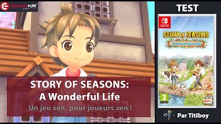 Vido-Test : [TEST] STORY OF SEASONS: A Wonderful Life sur SWITCH, PS5, XBOX & PC