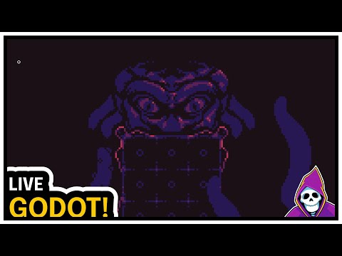 Maybe We Can Integrate the Cthulu Guy Today - Live Godot Game Development