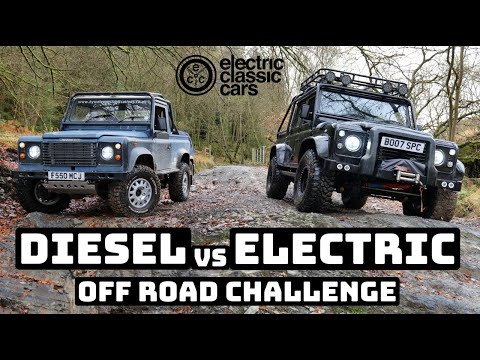 Electric vs Diesel off road challenge.