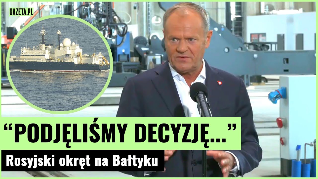 Rosyjski okręt z "floty cieni" na Bałtyku! Pilna reakcja Tuska | Gazeta.pl