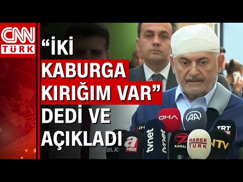 Binali Yıldırım taburcu oldu! İşte ilk açıklaması... Binali Yıldırım'ın sağlık durumu...