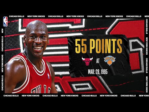 Bulls @ Knicks: Michael Jordan's "double-nickel" game on March 28, 1995 #NBATogetherLive