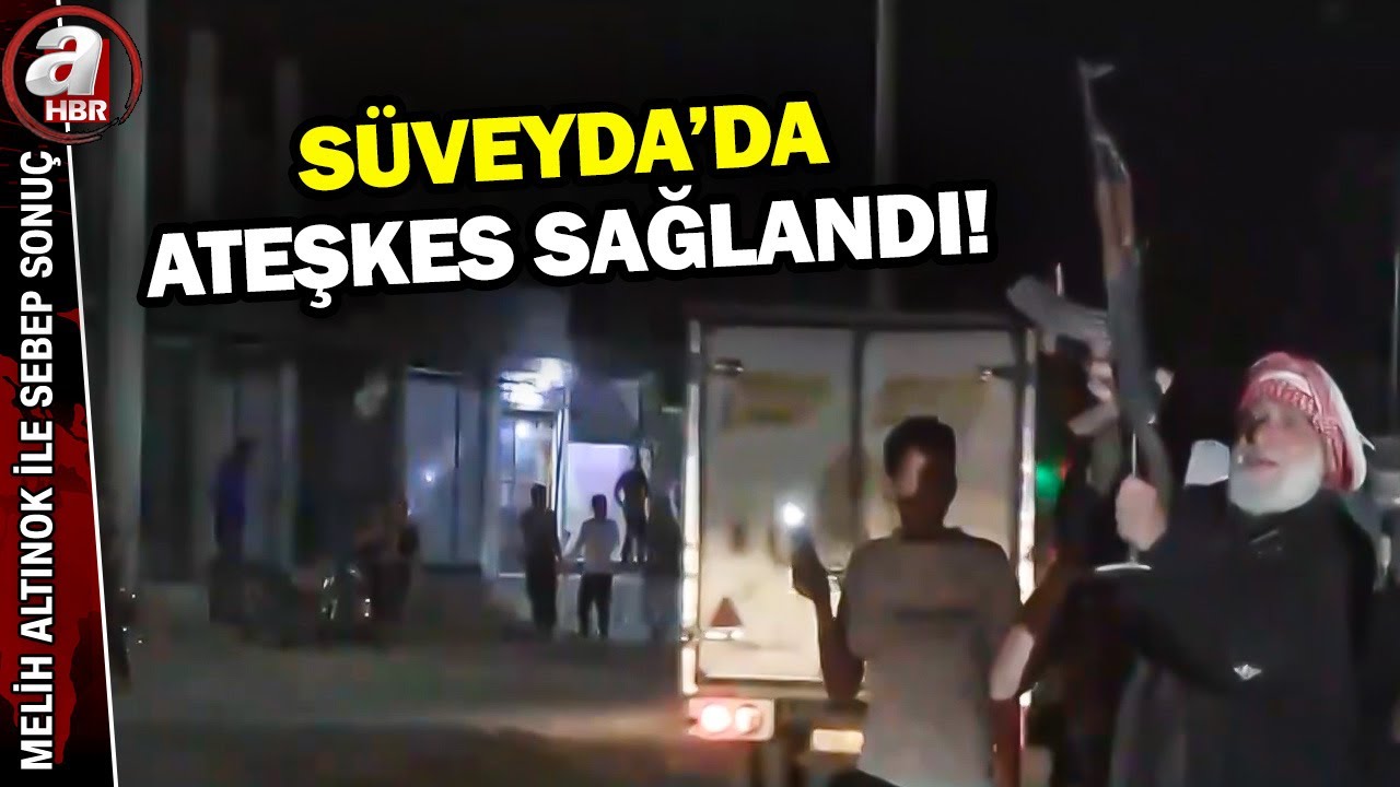 Suriye: Ordu Süveyda'dan Çekilmeye Başladı! | A Haber