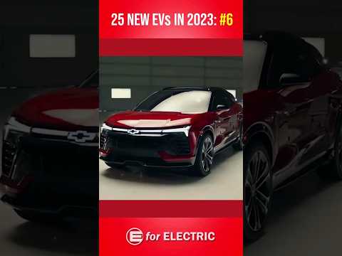 25 new EVs in 2023 - #6: Chevy Blazer EV!