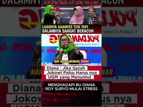 BU DIANA: “ROY SURYO TELAH BERBOHONG, DIA CUMA CARI PANGGUNG!