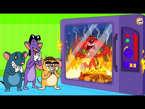 Rats Trap Dog Inside a Giant Microwave Oven! 🐶🔥 : Dog vs Rats | Doggy Don | Rat A Tat