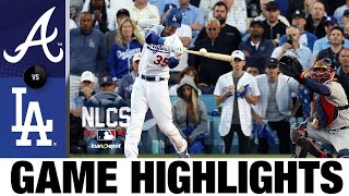 Braves vs. Dodgers NLCS Game 3 Highlights (10/19/21) | MLB Highlights