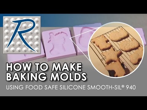 How To Make a Food Grade Silicone Mold For Baking Cookies