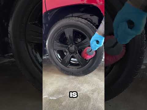 Highly Potent Acid Wheel Cleaner! - #shorts