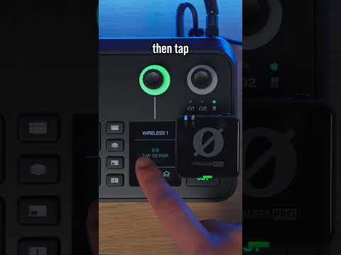 How to Connect Wireless Mics to the RØDECaster Video