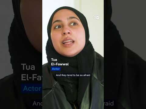 Wearing a hijab on set | DW News