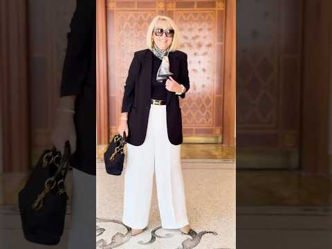 トレンド創作の動画サムネイル - Clothing Inspiration for Women Over 60 | Mature Style”🎀🌸#styleafter50 #style #modelover50 #fashion