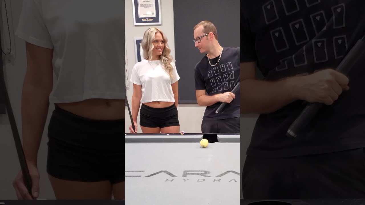 WIFE VS HUSBAND - POOL TRICKS 😍❌✅🎱