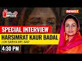 Our alliance broke with BJP on farmers issue | Harsimrat Kaur Badal Exclusive | NewsX