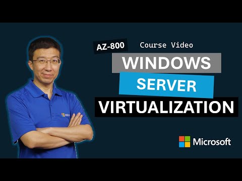 Manage Hyper-V virtualization in Windows Server AZ-800 | Episode 6