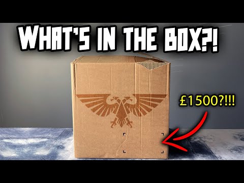 WHAT'S IN THE BOX?! Look what Games Workshop gave me...