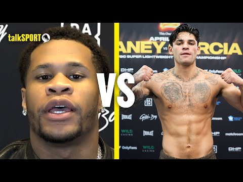 “once a quitter always a quitter”😬 – devin haney is confident he’ll get the victory against garcia! 🥊