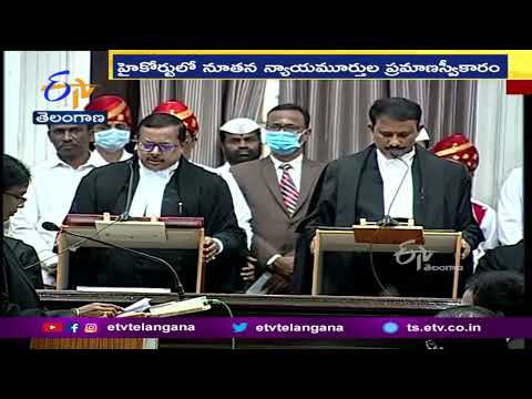 High Court of Telangana swears in six new judges