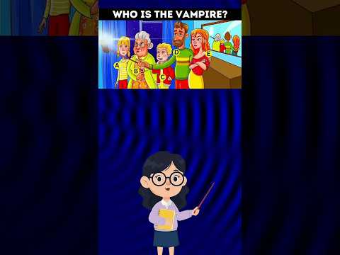 aakhir koun hai Vampire🧛#quiz