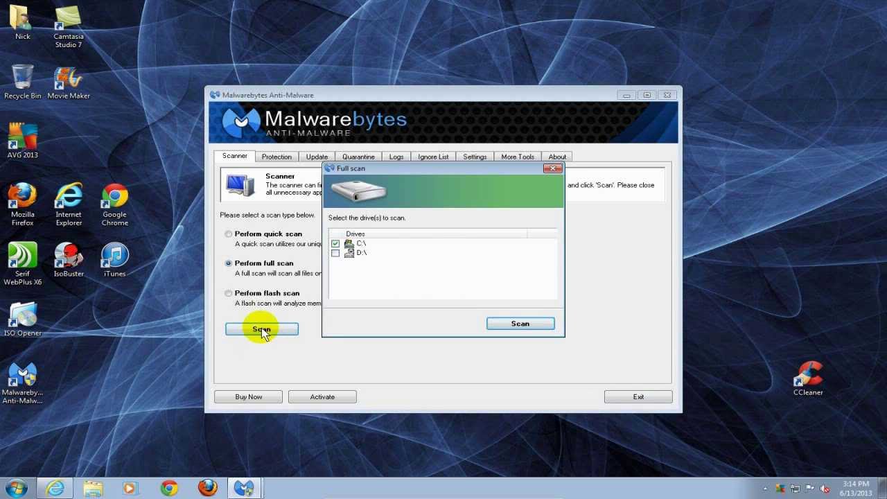 how to rid my computer of viruses for free
