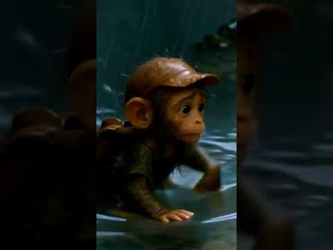 poor "Baby Bandar ki Aakhri Kahani 💔 | Jungle ki Sabse Dardnaak Story 😢" #shorts