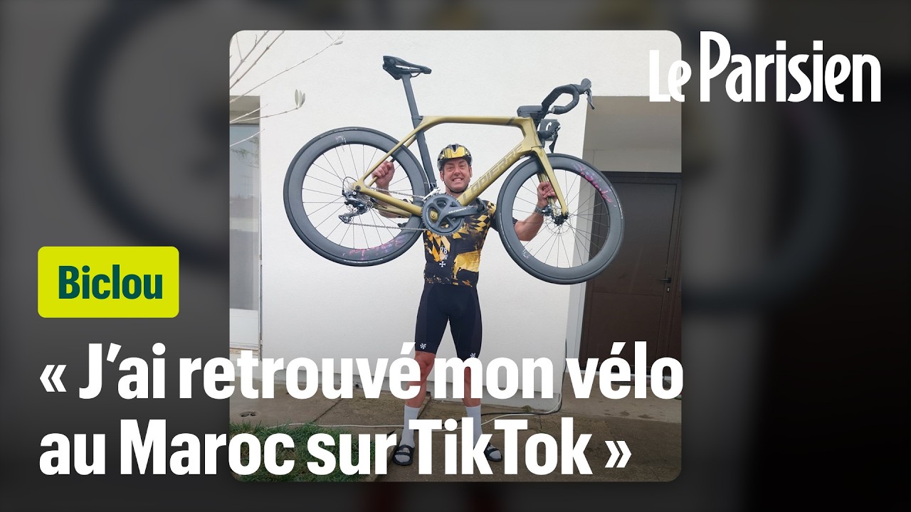 Il retrouve son vélo volé au Maroc, en vente sur TikTok