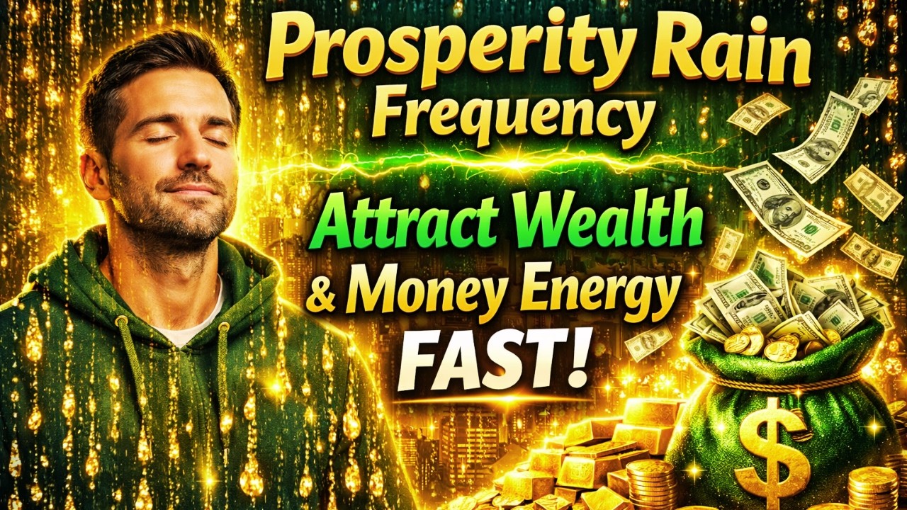 Prosperity Rain Frequency | Attract Wealth & Money Energy Fast 💰